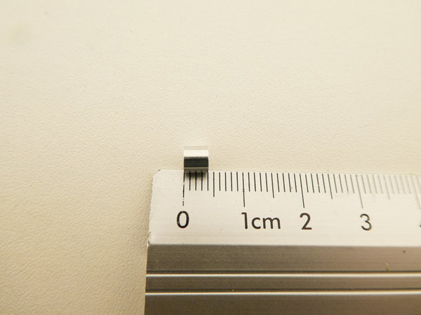Ettinger Distanzhülsen / Aluminium / Innen-Ø2,5 / Außen-Ø4,5 / Länge 4mm