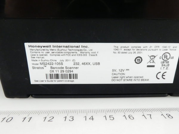 Honeywell Barcode-Scanner Stratos  / MS2422-105S
