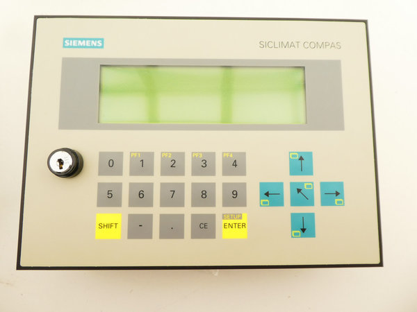 Siemens SICLIMAT COMPAS Steuerung und Display / 6FL3000-5AA02