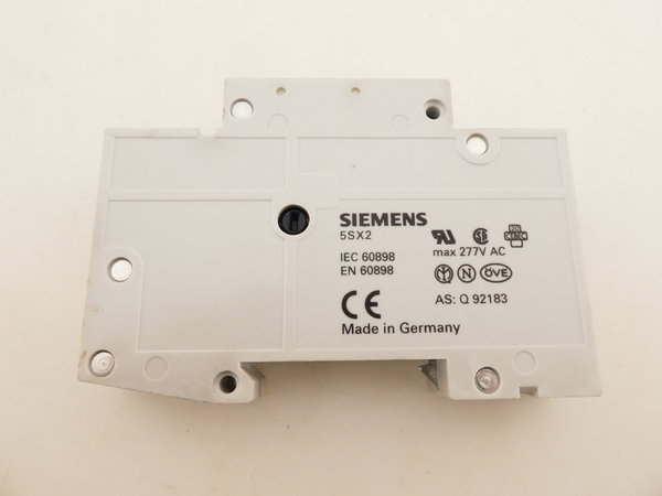 Siemens 5SX21 Sicherung C6 / 1 Polig