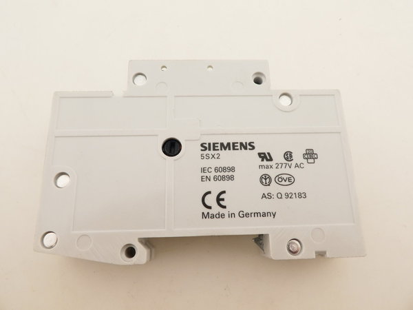 Siemens 5SX21 Sicherung C4 / 1 Polig