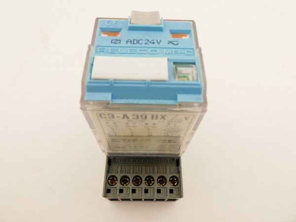 Releco MR-C Relais / 24V AC/DC / C3-A39 BX / 3 Umschalter