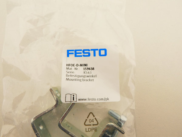 Festo / Befestigungswinkel HFOE-D-MINI / 159638