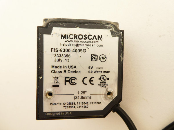 Microscan Mini Hawk Barcode / Laserscanner / FIS-6300-4009G