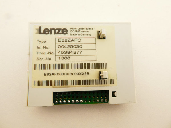 Lenze Funktionsmodul / System CAN / E82ZAFAC / 00425030