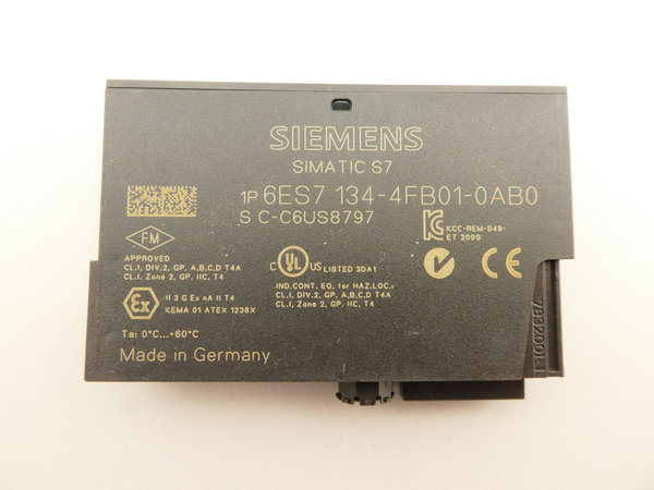 Siemens Simatic S7 / Analog Input/ 6ES7 134-4FB01-0AB0 / 2 AI ST