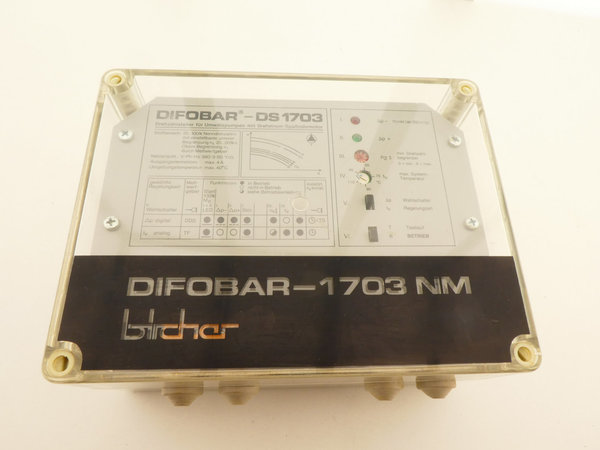 Bircher / DIFOBAR-DS1703 / Drehzahlsteller