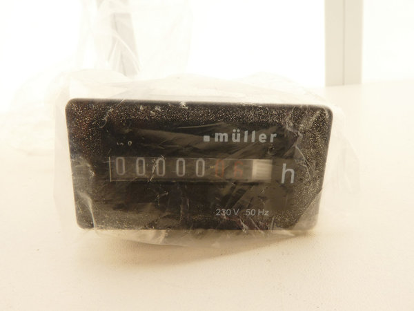 Müller Betriebsstundenzähler / BW30.18 / 230 V