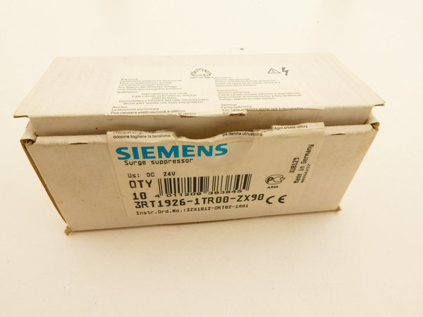 Siemens 10x Überspannungsbegrenzer / 3RT1926-1TR00-ZX90